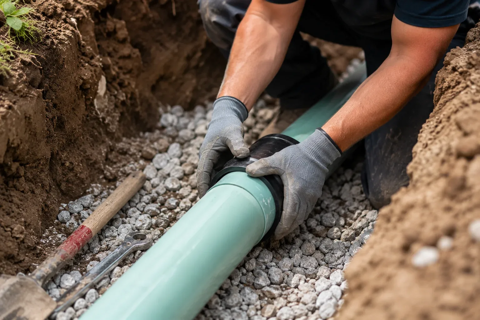 Sewer line repair and replacement in Cambridge